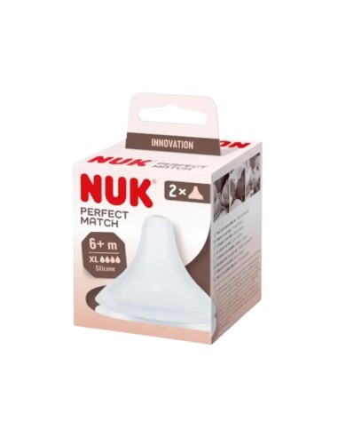 NUK Perfect Match Sauger XL 6+ Monate