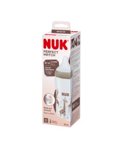 Nuk Perfect Match Flasche XL Sauger 6+ Monate 360ml 2