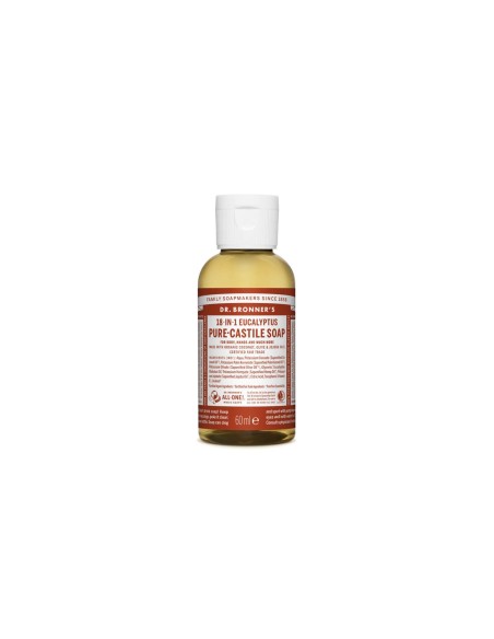 Dr. Bronners Biologische Eukalyptus-Flüssigseife 60ml