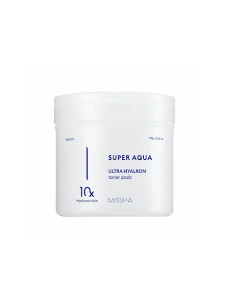 Missha Super Aqua Ultra Hyalron Toner Pads 90uni Missha Super Aqua Ultra Hyalron Toner Pads 90uni