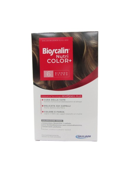 Bioscalin NutriColour Dauerhafte Farbe 6 Dunkelblond