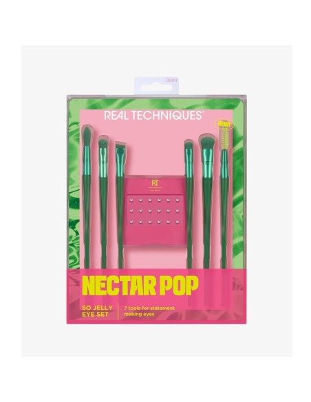 Real Techniques 3920 Nectar Pop So Jelly Eye Makeup Brush Kit