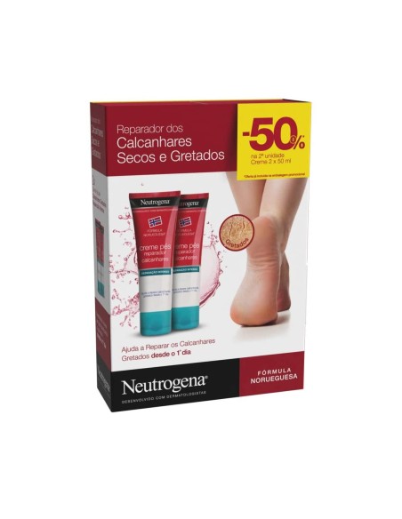 Neutrogena Duo Intense Repair Cracked Heel Foot Cream 50ml