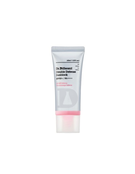 Dr. Different Double Defense Sunblock SPF50 40ml Dr. Different Double Defense Sunblock SPF50 40ml