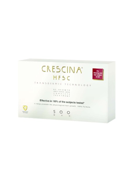Crescina HFSC Transdermic Technology Complete Treatment 500 Man 10 more 10x3,5ml Crescina HFSC Transdermic Technology Complete Treatment 500 Man 10 more 10x3,5ml
