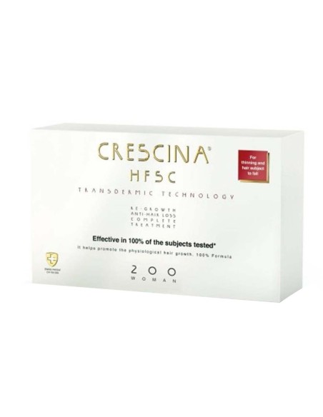 Crescina HFSC Transdermic Technology Complete Treatment 200 Woman 10 more 10x3,5ml Crescina HFSC Transdermic Technology Complete Treatment 200 Woman 10 more 10x3,5ml