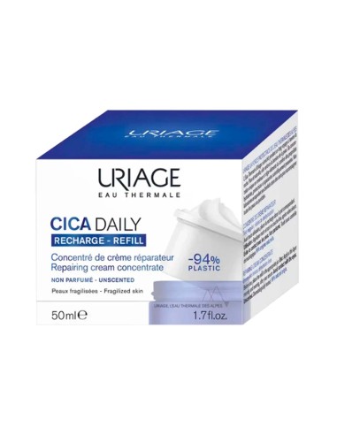 Uriage Cica Daily Reparierendes Creme-Konzentraat Nachfüllpackung 50ml