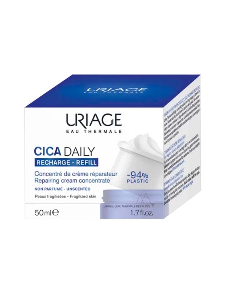 Uriage Cica Daily Reparierendes Creme-Konzentraat Nachfüllpackung 50ml Uriage Cica Daily Reparierendes Creme-Konzentraat Nachfüllpackung 50ml