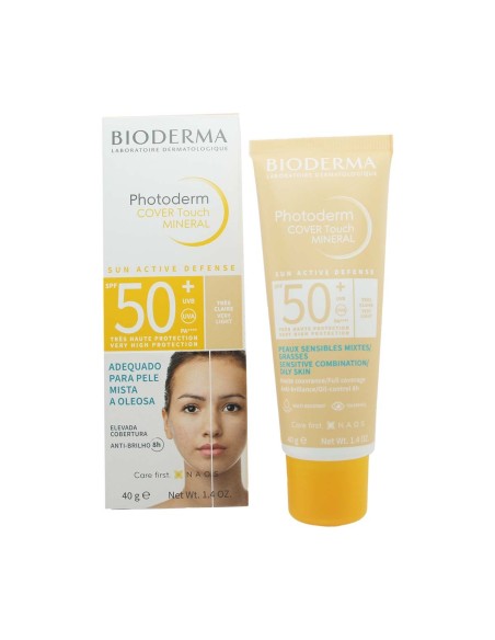 Bioderma Photoderm Cover Touch Mineral SPF50 Sehr Leicht 40g