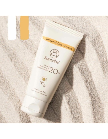 Suntribe Mineral-Tagescreme SPF20 Natürlich 50ml