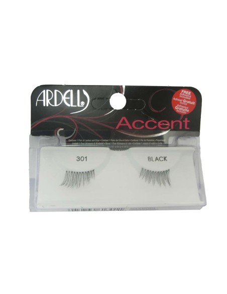 Ardell Accent 301 Schwarz Kleber enthalten