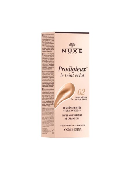 Nuxe Prodigieux Le Teint Éclat 02 Medium Tone 30ml
