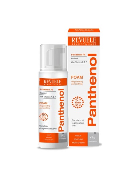 Revuele Panthenol Schaum für verschiedene Arten von Verbrennungen 150ml Revuele Panthenol Schaum für verschiedene Arten von Verbrennungen 150ml