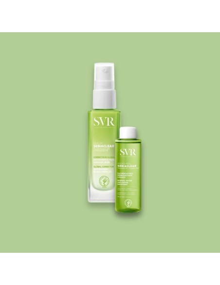 SVR Pack Sebiaclear Serum und Micro-Peel Lotion