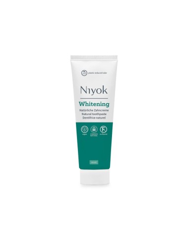 Niyok Natürliches Aufhellendes Zahnpasta Minze 75ml