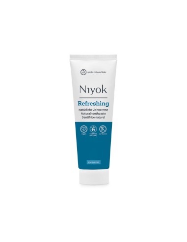 Niyok Natürliche Pfefferminz-Zahnpasta 75ml