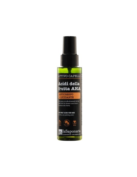 laSaponaria Fruchtsäuren AHA Aktiv Haarspray Anti-Frizz und Glanz 100ml laSaponaria Fruchtsäuren AHA Aktiv Haarspray Anti-Frizz und Glanz 100ml