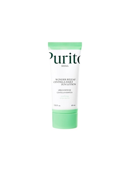 Purito Wonder Releaf Centella Daily Sun Lotion SPF50+ PA++++ 60ml Purito Wonder Releaf Centella Daily Sun Lotion SPF50+ PA++++ 60ml