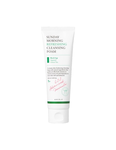 Axis-Y Sunday Morning Refreshing Cleansing Foam 120ml Axis-Y Sunday Morning Refreshing Cleansing Foam 120ml