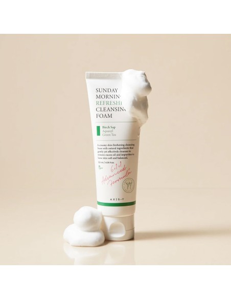 Axis-Y Sunday Morning Refreshing Cleansing Foam 120ml Axis-Y Sunday Morning Refreshing Cleansing Foam 120ml