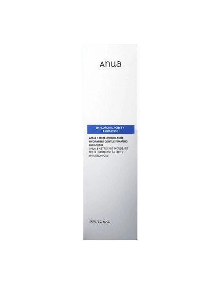 Anua 8 Hyaluronic Acid Hydrating Gentle Foaming Cleanser 150ml Anua 8 Hyaluronic Acid Hydrating Gentle Foaming Cleanser 150ml