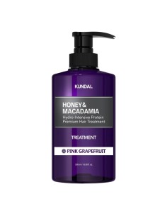 Kundal Honig- und Macadamia-Behandlung Pink Grapefruit 500ml