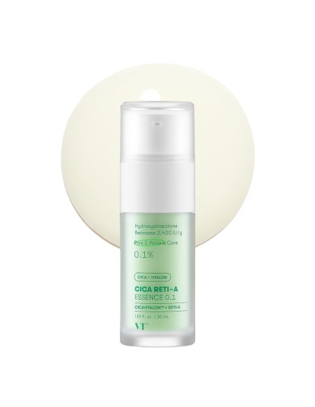 VT Cosmetics Cica Reti A Essence 0.1 30ml VT Cosmetics Cica Reti A Essence 0.1 30ml
