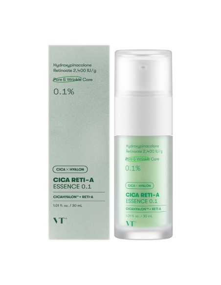 VT Cosmetics Cica Reti A Essence 0.1 30ml VT Cosmetics Cica Reti A Essence 0.1 30ml