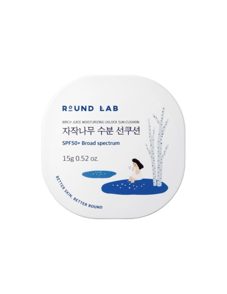 Round Lab Birch Juice Moisturizing Sun Cushion SPF50 PA++++ 50 ml Round Lab Birch Juice Moisturizing Sun Cushion SPF50 PA++++ 50 ml