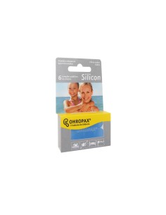 Ohropax Silikon Ohrstöpsel 6 Einheiten