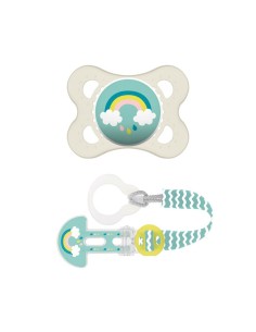 MAM Original-Schnuller Silikon 0-6M mit Clip It! 2