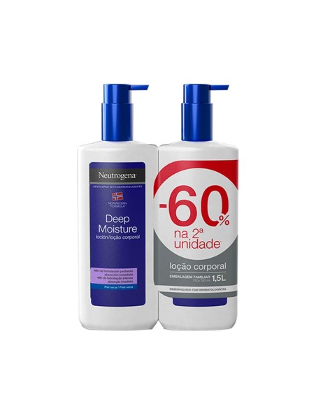 Neutrogena Duo Deep Moisture Body Lotion Dry Skin 750ml Neutrogena Duo Deep Moisture Body Lotion Dry Skin 750ml
