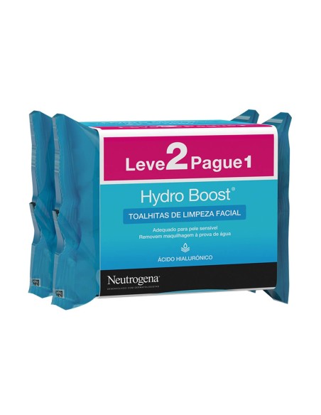 Neutrogena Duo Hydro Boost Facial Cleansing Wipes 25 Einheiten Neutrogena Duo Hydro Boost Facial Cleansing Wipes 25 Einheiten