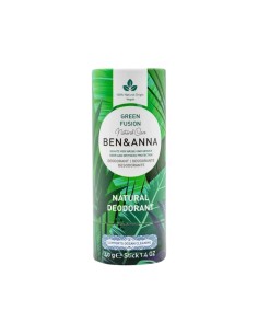 Ben Anna Natural Deodorant Green Fusion Stick Paper Tube 40g