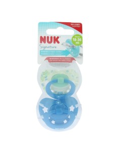 NUK Signature Silikon Schnuller 18-36m x2 2