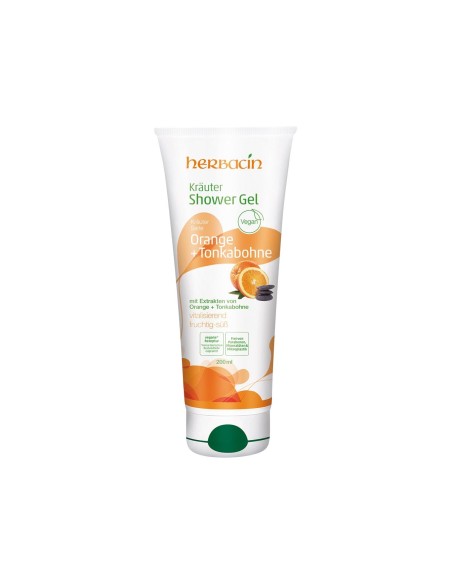 Herbacin Herbal Shower Gel Orange and Tonka Bean 200ml Herbacin Herbal Shower Gel Orange and Tonka Bean 200ml