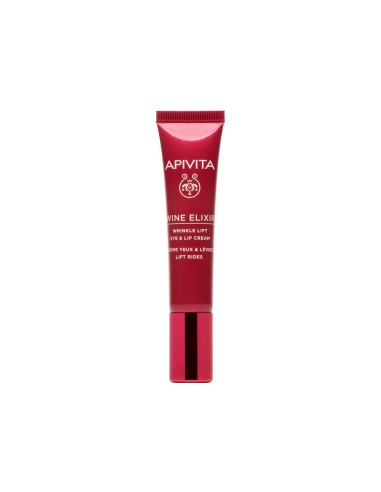 Apivita Wine Elixir Wrinkle Lift Eye and Lip Cream 15ml