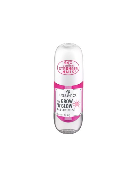 Essence The Grow N Glow Nail Care Polish 8ml Essence The Grow N Glow Nail Care Polish 8ml