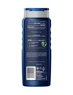 Nivea Men Protect and Care Shower Gel 500ml 2