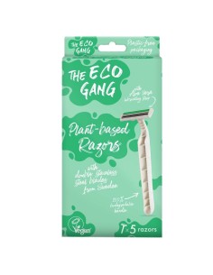 The Eco Gang Biodegradable Razors 5 Stück