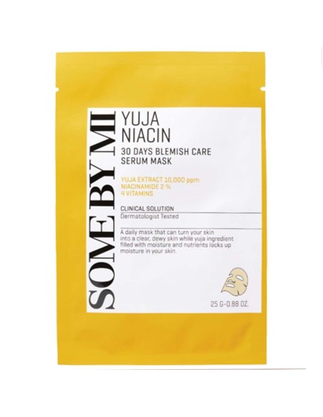 Some By Mi Yuja Niacin 30 Tage Serum-Maske zur Pflege von Hautunreinheiten 25g Some By Mi Yuja Niacin 30 Tage Serum-Maske zur Pflege von Hautunreinheiten 25g