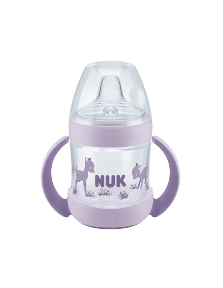 NUK Nature Sense Lernflasche aus Silikon 6-18 Monate 150ml NUK Nature Sense Lernflasche aus Silikon 6-18 Monate 150ml