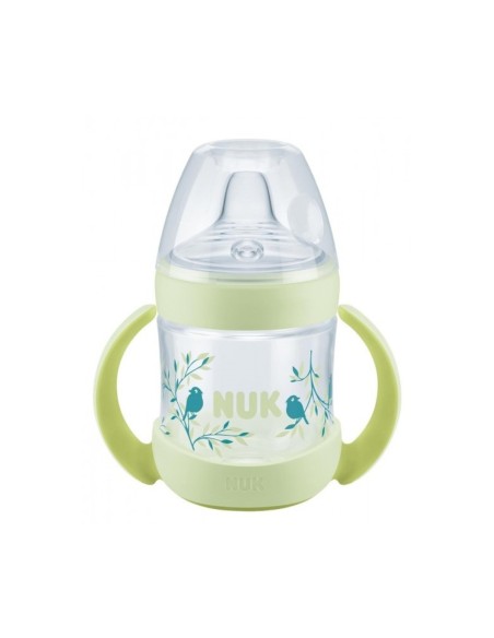 NUK Nature Sense Lernflasche aus Silikon 6-18 Monate 150ml NUK Nature Sense Lernflasche aus Silikon 6-18 Monate 150ml