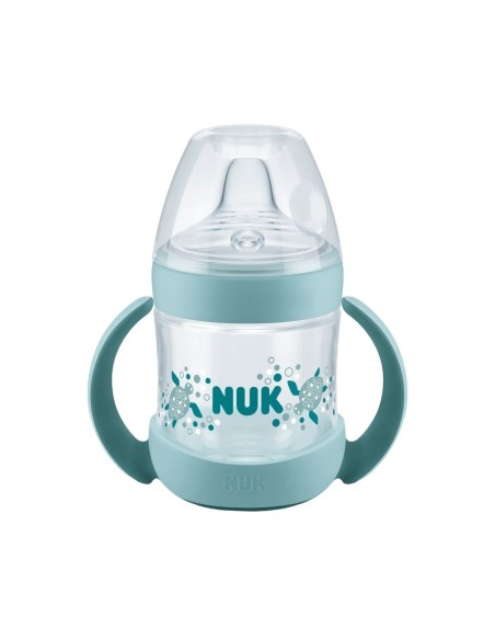 NUK Nature Sense Lernflasche aus Silikon 6-18 Monate 150ml NUK Nature Sense Lernflasche aus Silikon 6-18 Monate 150ml