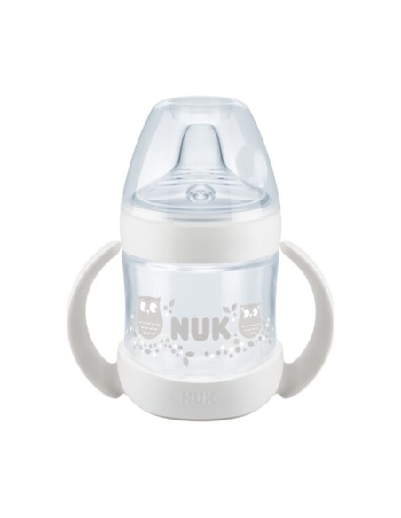 NUK Nature Sense Lernflasche aus Silikon 6-18 Monate 150ml NUK Nature Sense Lernflasche aus Silikon 6-18 Monate 150ml
