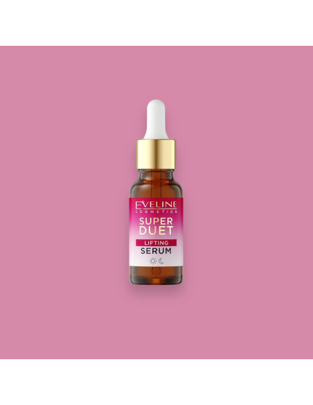 Eveline Cosmetics Super Duet Lifting Serum mit Peptiden 18ml
