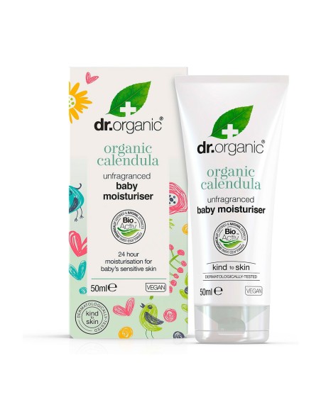 Dr Organic Baby Creme Feuchtigkeitscreme für das Gesicht 50ml