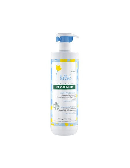 Klorane Bébé Feuchtigkeitsmilch 750ml
