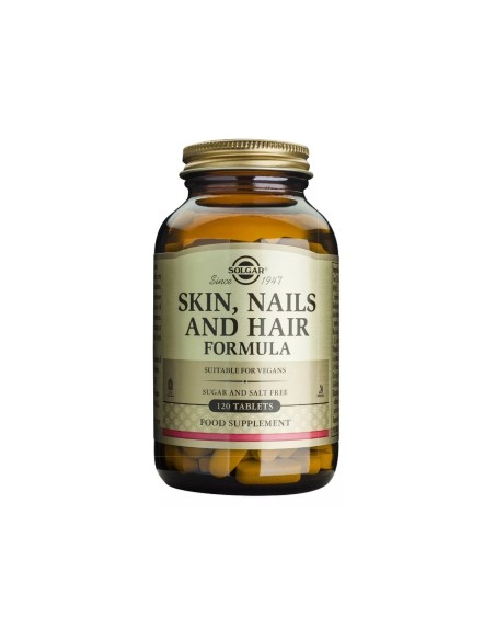Solgar Haut, Haare und Nägel Formel, 120 Kapseln