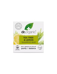 Dr. Organic Tea Tree und Zitronenfestes Shampoo 75g